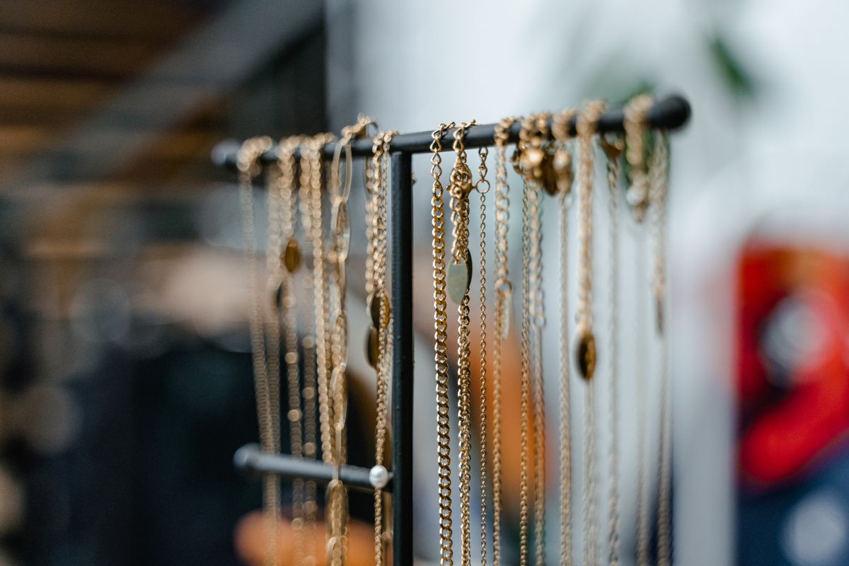 Display Chain Necklace Set
